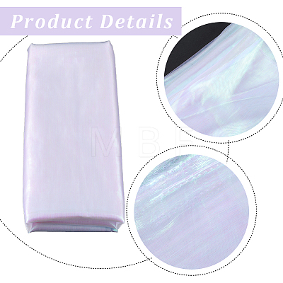 Laser Polyester Mesh Fabric DIY-WH0304-692B-1
