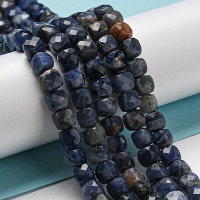 Natural Sodalite Beads Strands G-G005-B03-01-1