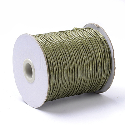 Braided Korean Waxed Polyester Cords YC-T002-0.5mm-110-1