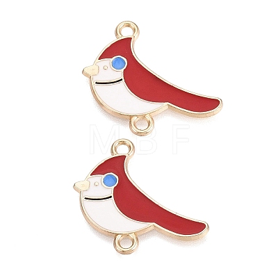 Alloy Enamel Connector Charms PALLOY-Q467-02G-04-1