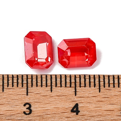 Glass Rhinestone Cabochons RGLA-A026-03A-227DE-1