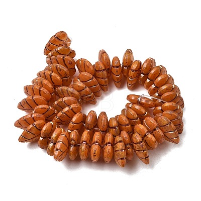 Painted Glass Beads Strands GLAA-Z021-07-1
