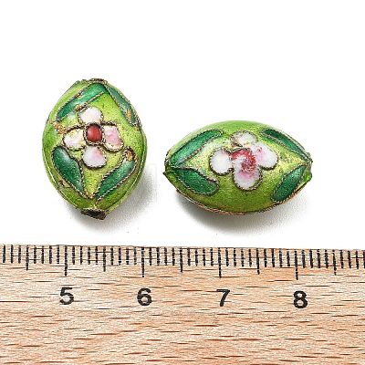 Handmade Cloisonne Beads CLB-Q002-08A-1