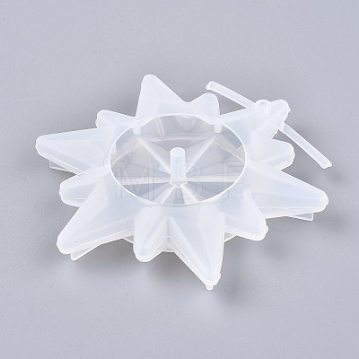 Snowflake Silicone Pendant Molds DIY-I036-05-1