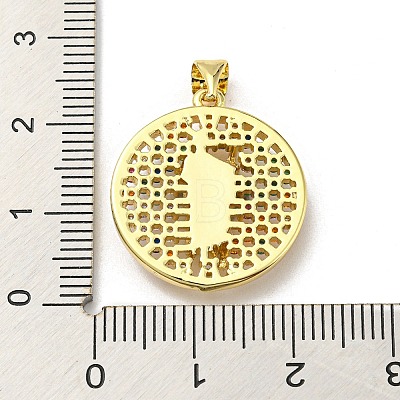 Brass with Cubic Zirconia Pendant FIND-Z023-09B-01-1