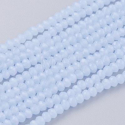 Imitation Jade Glass Beads Strands X-GLAA-G045-A09-1