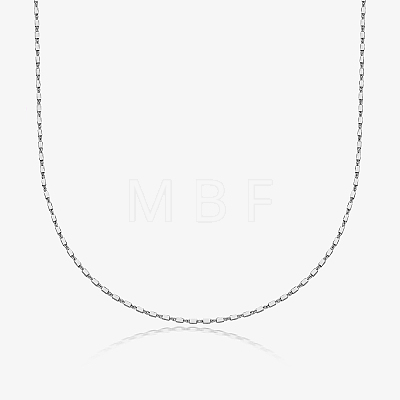 925 Sterling Silver Link Chain Necklaces EJ2248-5-1