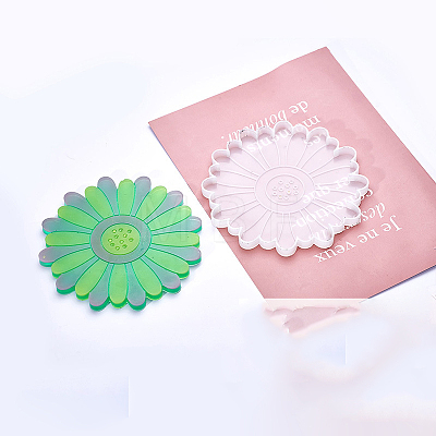 DIY Daisy Cup Mat Silicone Molds SIMO-PW0001-122B-1