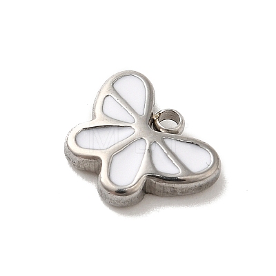 304 Stainless Steel Enamel Charms STAS-B074-07P-02-1