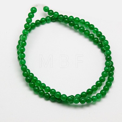 Natural Malaysia Jade Bead Strands G-M097-8mm-05-1