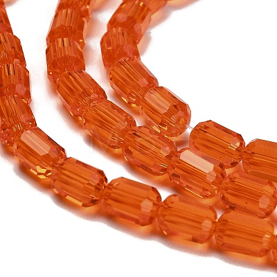 Transparent Glass Beads Strands GLAA-G112-05A-1