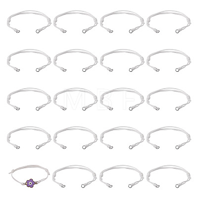 20Pcs Adjustable Korean Waxed Polyester Cord Bracelet Making BJEW-TAC0051-01-1