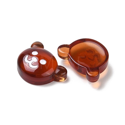 Translucent Resin Animal Decoden Cabochons RESI-M040-03-1-1