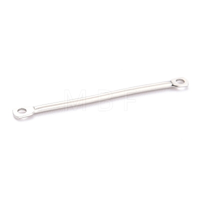 Non-Tarnish 201 Stainless Steel Links Connectors X-STAS-B011-01A-P-1