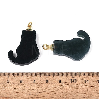 Natural Myanmar Jade Pendants G-N371-08-1