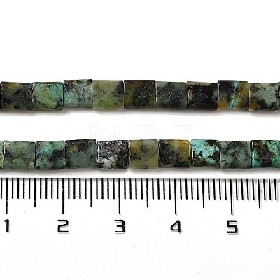 Natural African Turquoise(Jasper) Beads Strands G-F762-A14-01-1