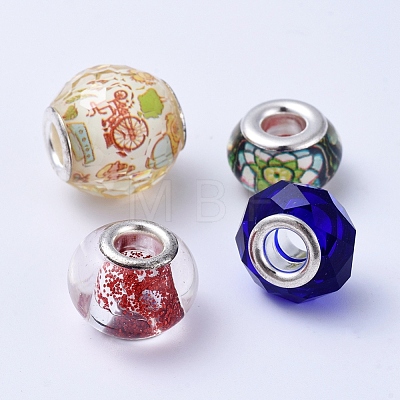 Glass & Resin European Beads GPDL-XCP0001-01S-1