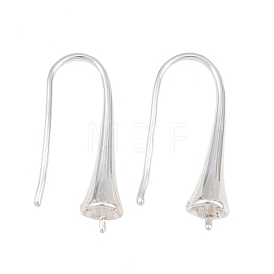 Rack Plating Brass Earring Hooks KK-CBAA482-01S-1