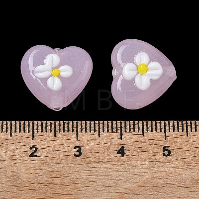 Handmade Lampwork Enamel Beads LAMP-Z020-03B-1