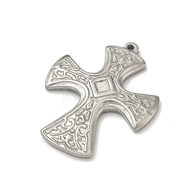 304 Stainless Steel Pendants STAS-P449-03C-P-1
