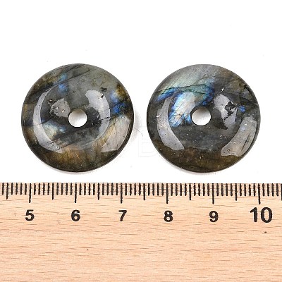 Natural Labradorite Pendants G-B196-01A-01-1