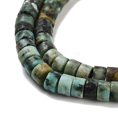 Natural African Turquoise(Jasper) Beads Strands G-A220-B03-01-1