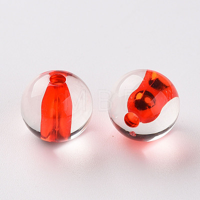 Transparent Acrylic Beads X-TACR-S154-01A-1