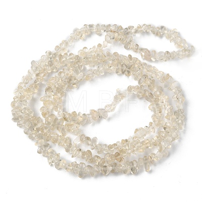 Natural Lemon Quartz Beads Strands G-G0003-B34-1