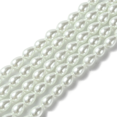 Glass Pearl teardrop HY-O001-B-02-1