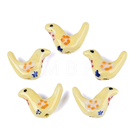 Handmade Porcelain Beads PORC-N013-07A-1