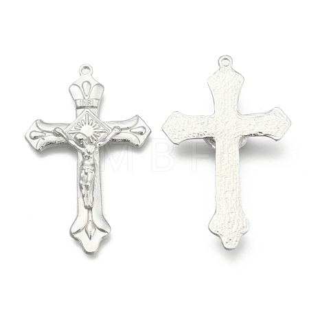 Alloy Crucifix Cross Pendants EC1053-P-1