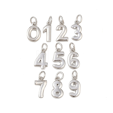 Brass Charms KK-G544-10P-1