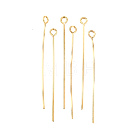 Ion Plating(IP) 304 Stainless Steel Eye Pins STAS-G075-17G-06-1