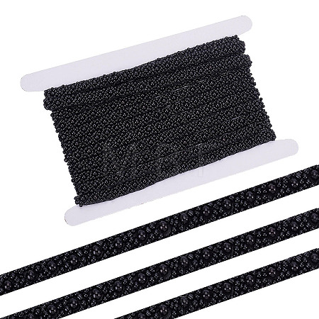 4.7Yards Plastic Beads Ribbon OCOR-HY0001-84A-1