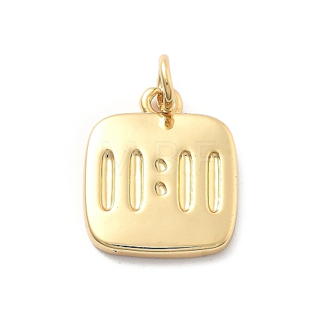 Rack Plating Brass Pendants KK-Q017-31G-1