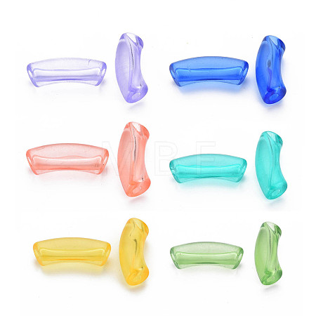 Transparent Acrylic Beads MACR-S372-002C-M-1