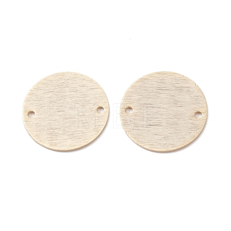 Brass Link Connectors KK-K253-09F-01G-1