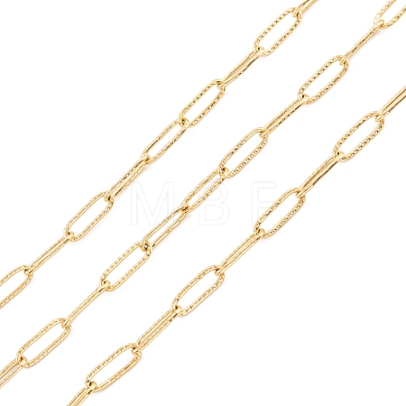 304 Stainless Steel Paperclip Chains CHS-O011-02G-1