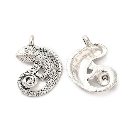 Tibetan Style Alloy Pendants X-TIBE-B001-21AS-1