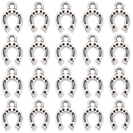 100Pcs Tibetan Style Alloy Pendants FIND-SC0023-11B-1