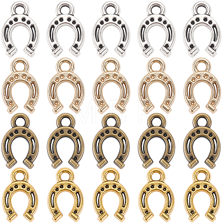100Pcs Tibetan Style Alloy Pendants FIND-SC0023-11A-1