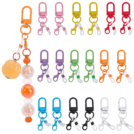 Alloy Swivel Clasps Lanyard Snap Hook FIND-SC0022-90-1