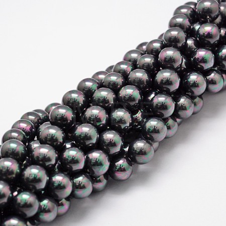 Shell Pearl Bead Strands BSHE-L025-05-12mm-1