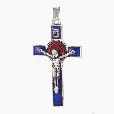 Alloy Enamel Big Pendants ENAM-E319-01AS-1