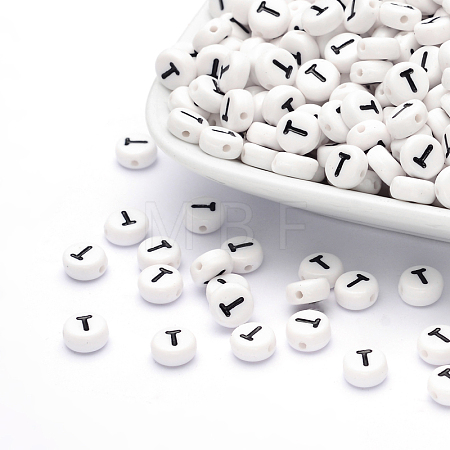 Acrylic Beads PL37C9070-T-1