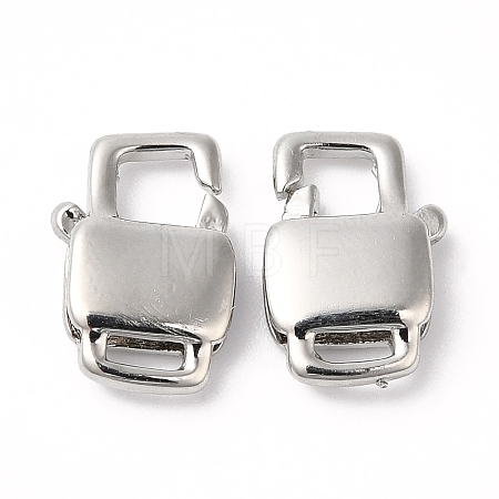 Brass Lobster Claw Clasps KK-R143-26P-1