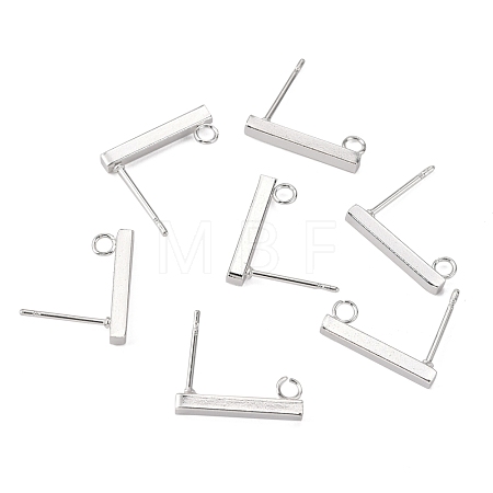 304 Stainless Steel Stud Earring Findings STAS-G224-21S-02-1