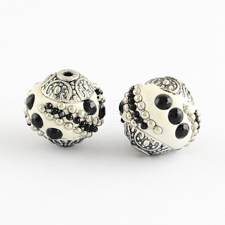 Handmade Indonesia Beads IPDL-R437-11-1