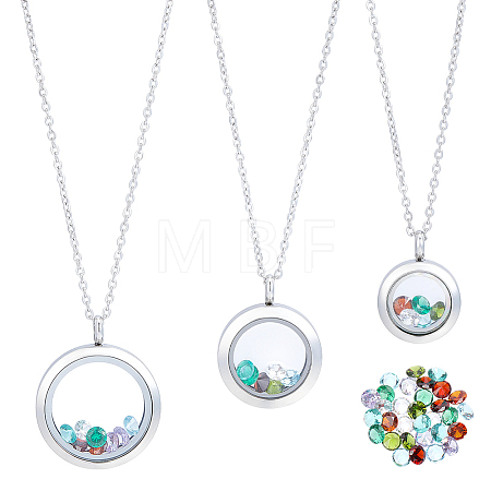 DIY Pendant Necklaces DIY-ME0003-01-1