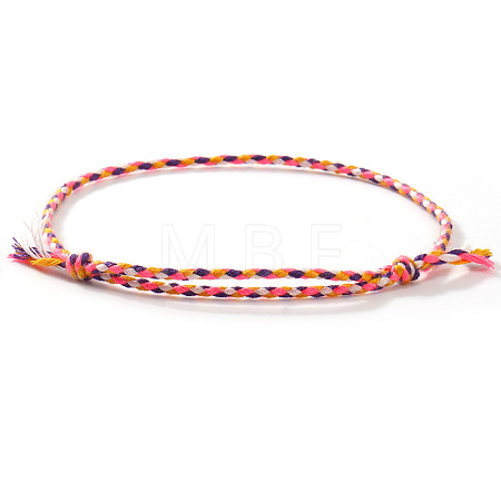 Bohemian Cotton Cord Braided Bracelets IT3177-8-1